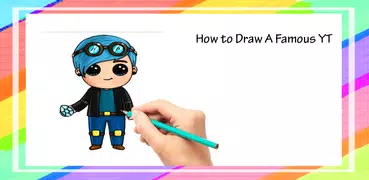 How to Draw Famous Youtubers