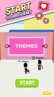 Famous Fashion - Dress Up Game اسکرین شاٹ 1