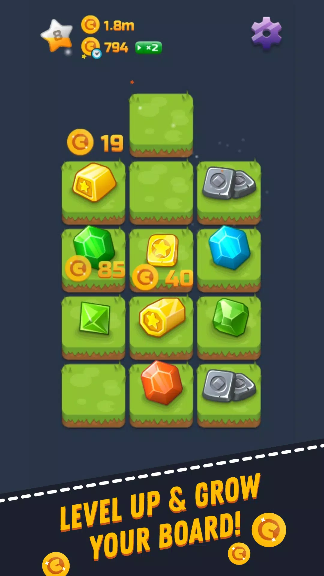 Merge Jewels and Gems