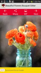 Baixar Linda Flowers Bouquet Glitter APK