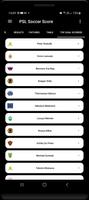PSL Soccer Results, Fixtures 截图 2