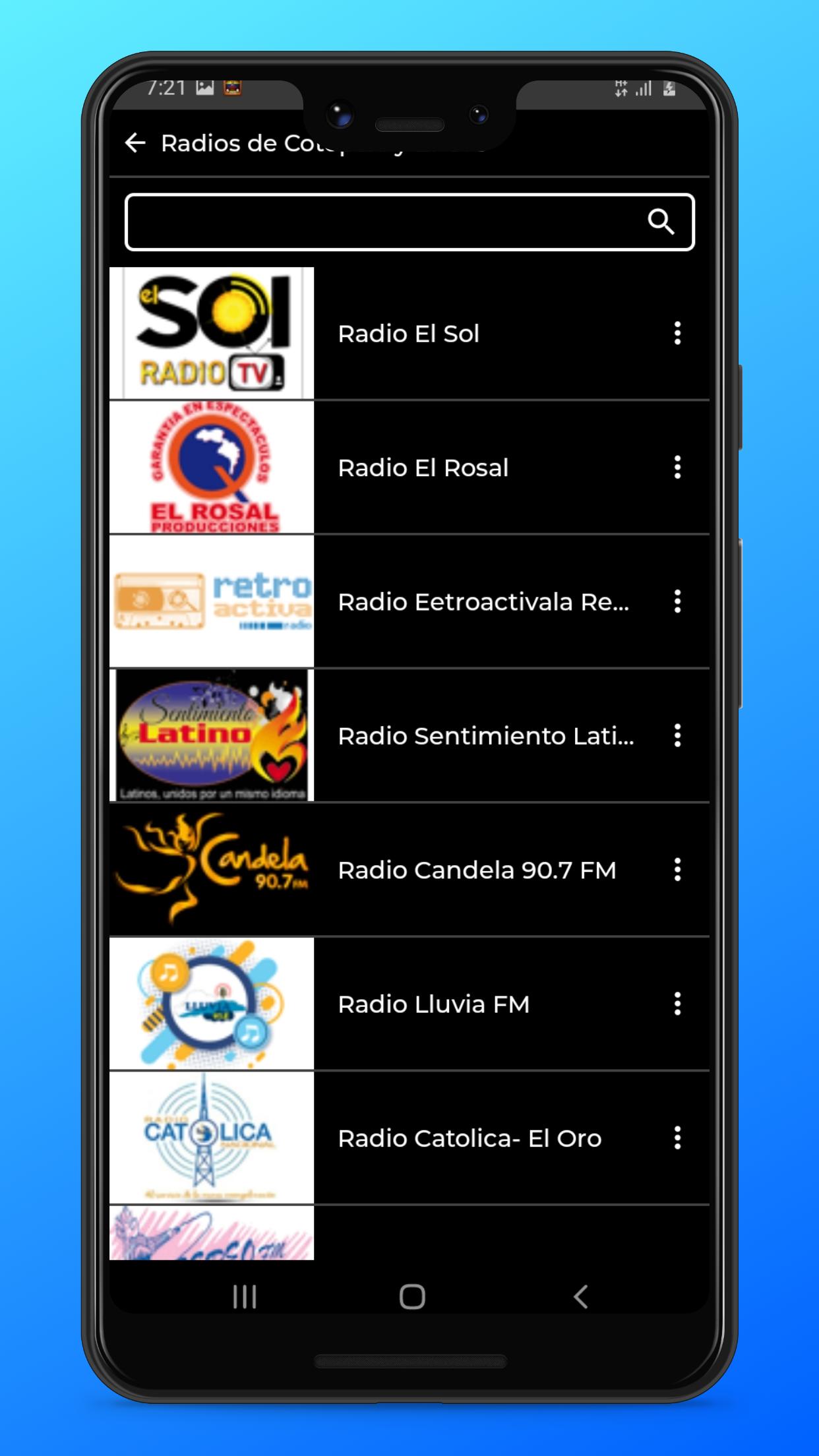 Radios del Ecuador - Emisora de Radio Gratis pour Android - Téléchargez  l'APK