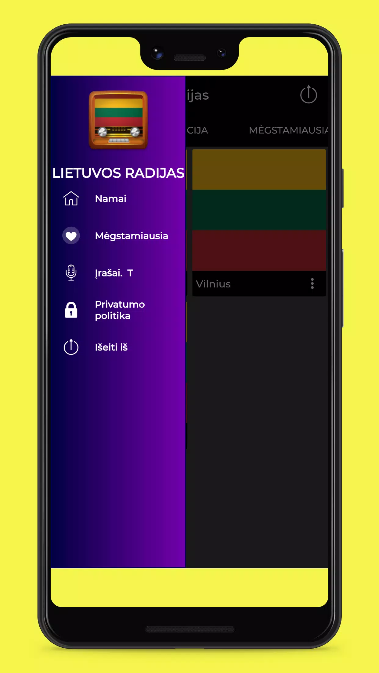 Lietuvos Radijas - Radijas Nemokamai Internete APK pour Android Télécharger