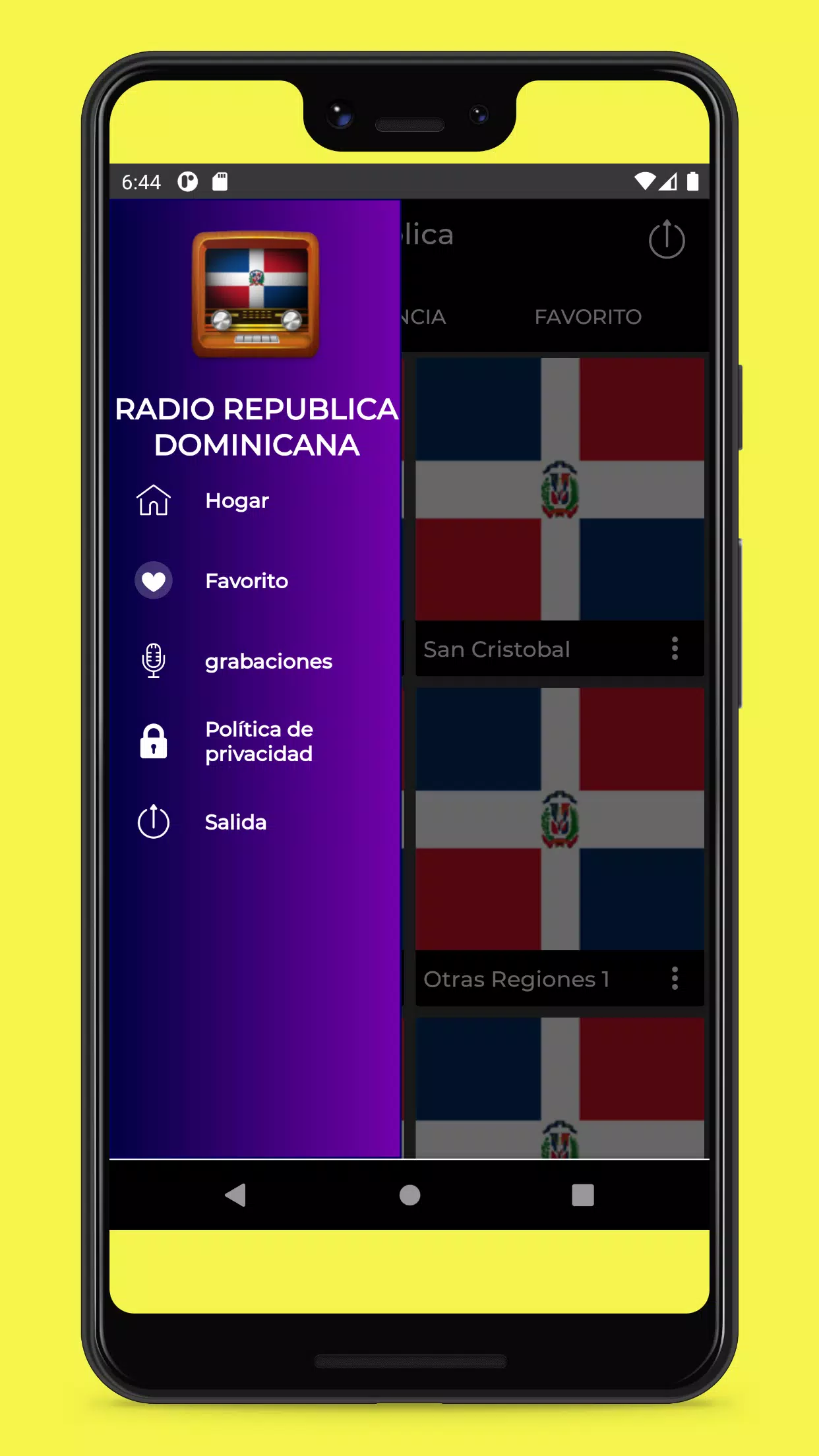 Radios de Republica Dominicana - Emisoras de Radio APK للاندرويد تنزيل