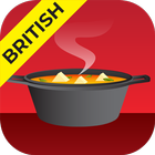 British Food Recipes & Cooking 圖標