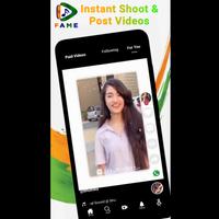 Fame - Indian Short Video App capture d'écran 1