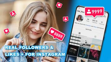 Get Real Followers & Likes + الملصق