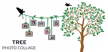 Tree Collage: Love Photo Frame