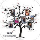 Tree Collage: Love Photo Frame-icoon