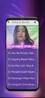 DJ Aku Ra Mundur Tepung Kanji Remix Bass Offline screenshot 2