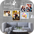 Family Photo Collage - Family Frame Photo ไอคอน