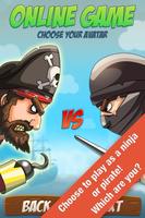 Pirates Vs Ninjas Free Games 2 Affiche