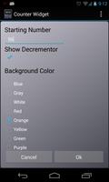 Counter Widget capture d'écran 2