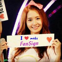 Make  FS - Fan Sign - Cute screenshot 1