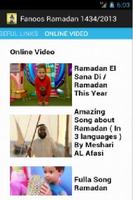 Fanoos Ramadan 1434/2013 screenshot 3
