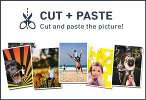 Cut+Paste Photo Editor Poster
