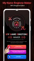 My Name Ringtone Maker : MP3 Ringtone Editor Affiche