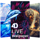 4K HD Wallpaper, 4D Background icon