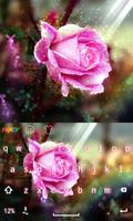 Flower Dazzling Keyboard Theme capture d'écran 1