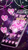 Fancy pink heart theme screenshot 1