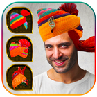 Rajasthani Saafa Turban Photo  أيقونة