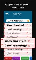 Fancy Stylish Text Maker Chat Plakat