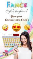 Fancy Keyboard Fancy Stylish F تصوير الشاشة 1