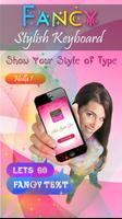 Fancy Keyboard Fancy Stylish F تصوير الشاشة 2