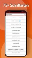 Ausgefallener Text - cooler Sc Plakat