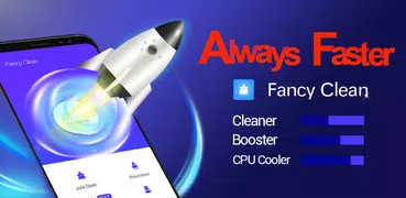 Fancy Clean: limpia y mejora velocidad de teléfono