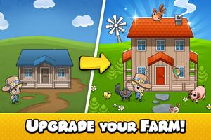 Idle Farm Tycoon स्क्रीनशॉट 1