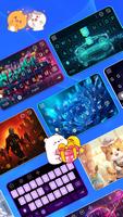 Cool & Fancy Keyboard Themes capture d'écran 1