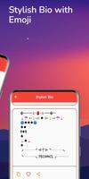 Stylish Bio Profile Maker captura de pantalla 2