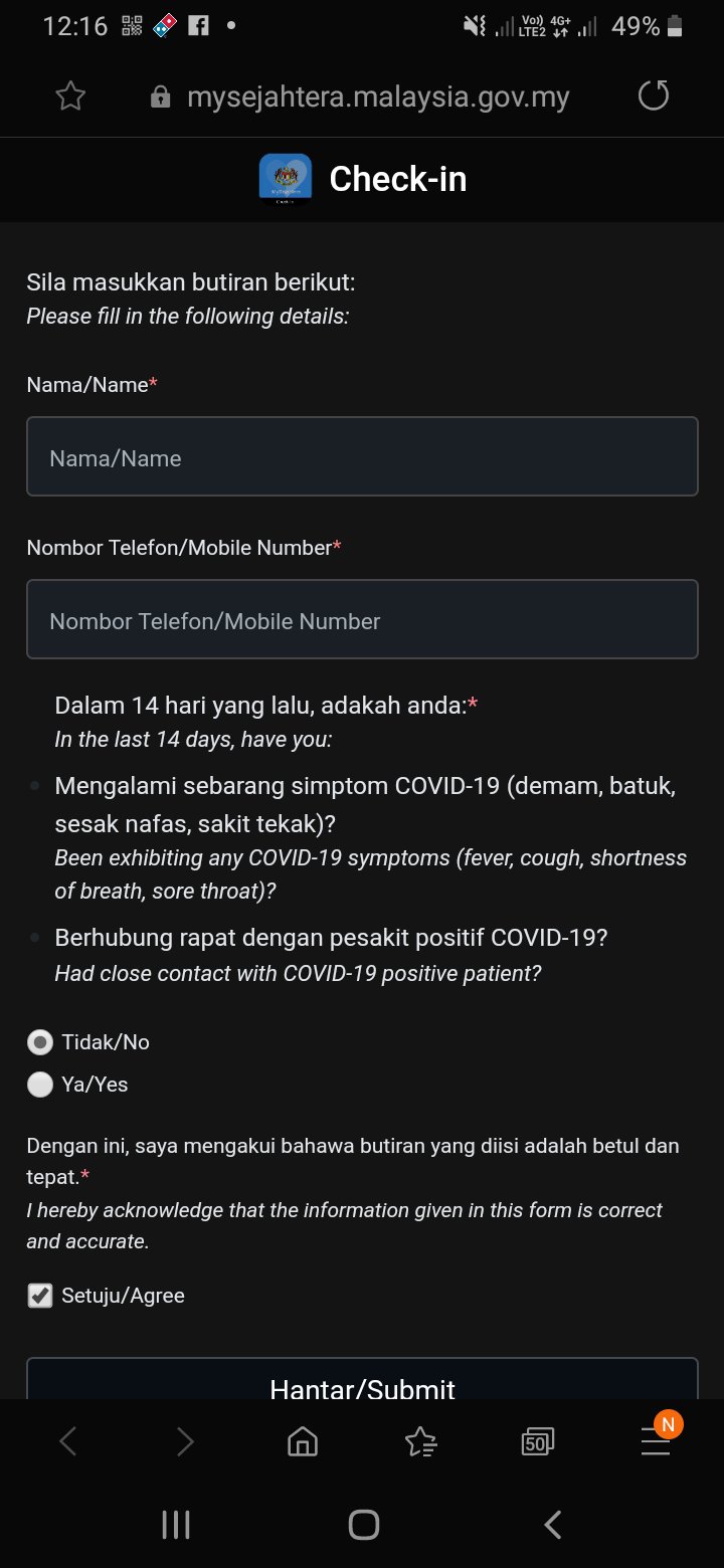 Sejahtera Scanner For Android Apk Download