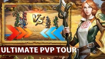 Idle VS Puzzle : Heroes mix angel ảnh chụp màn hình 1