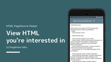 HTML Page Source Viewer Affiche