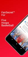 🏅 FanSecret™ For: Five Hoops Basketball Game Affiche