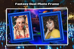 Fantasy Dual Photo Frames پوسٹر