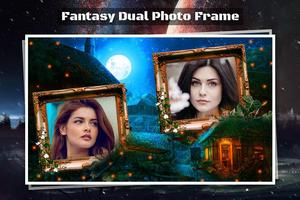 2 Schermata Fantasy Dual Photo Frames