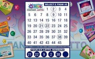 Outrageous Fantasy Lotto capture d'écran 1