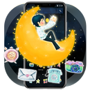 Fantasy Wishing Night Moon Theme APK