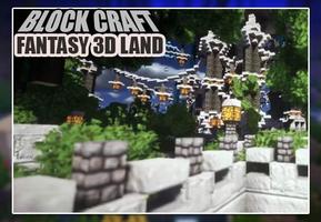 block build craft fantasy 3D land captura de pantalla 2