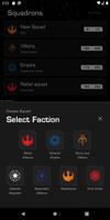 برنامه‌نما Star Wars X-Wing Second Edition Squad Builder عکس از صفحه