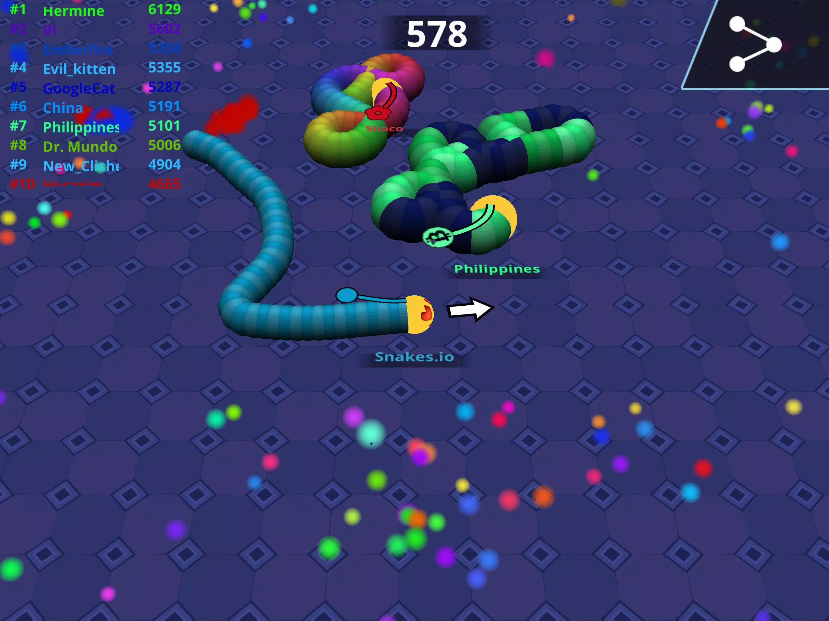 3D Snake . Io - Fun Rivalry Free Battles Game 2020 Game for Android -  Download