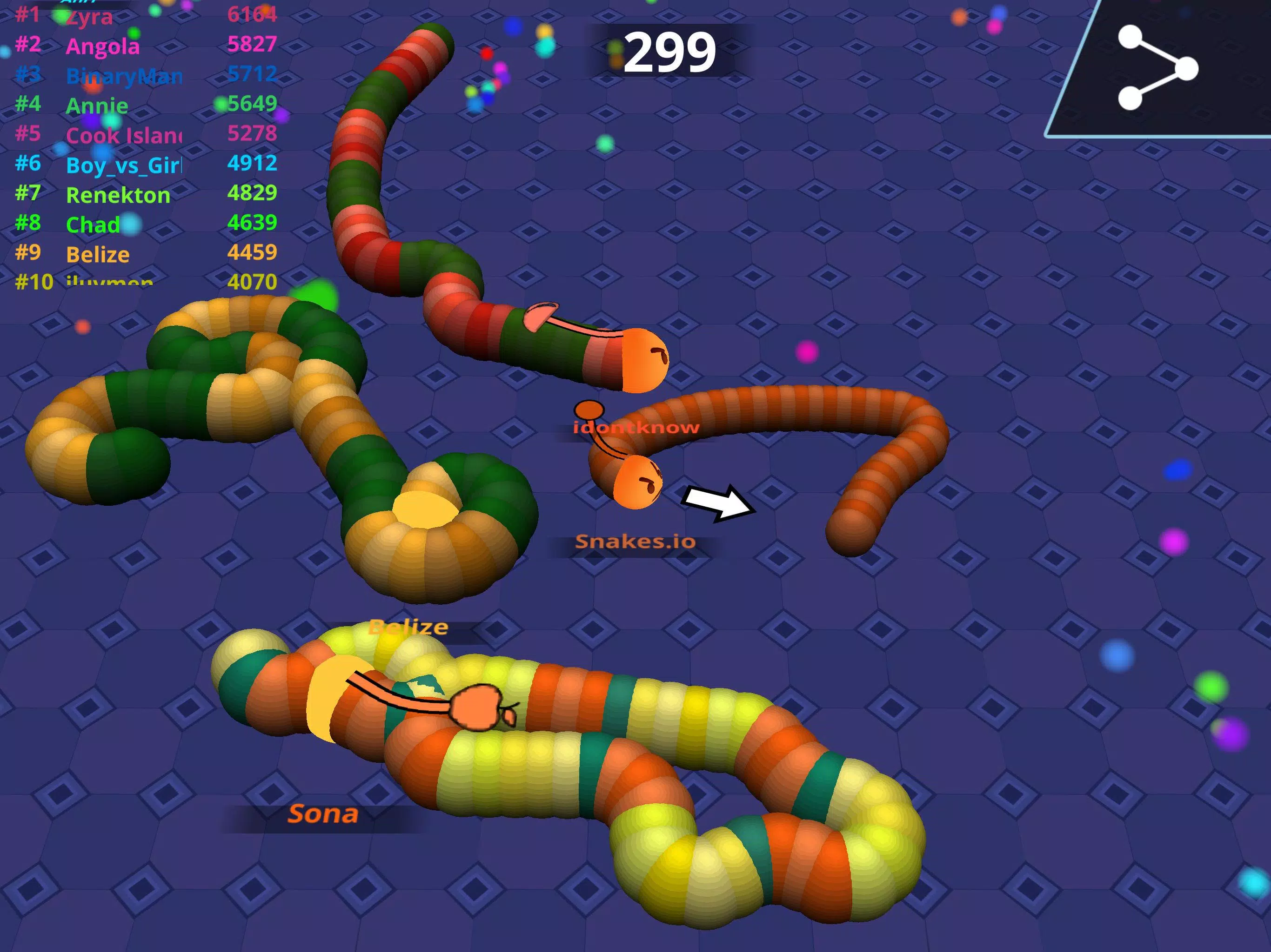 3D Snake . Io - Fun Rivalry Free Battles Game 2020 Game for Android -  Download