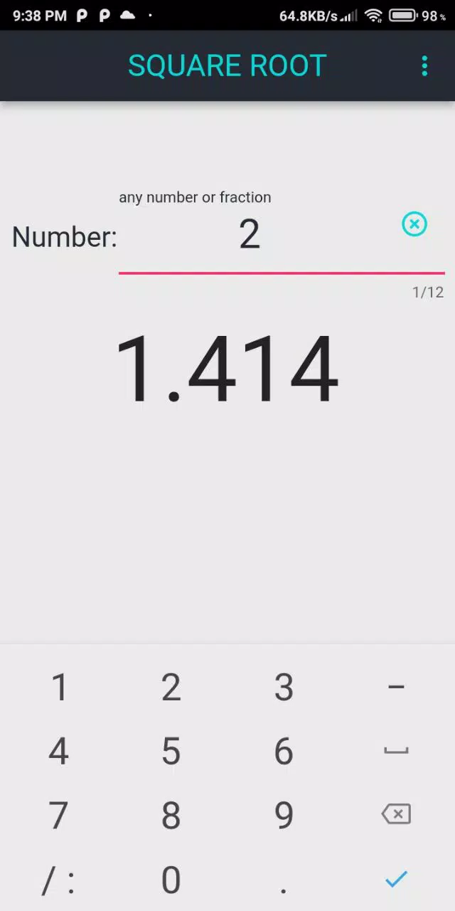 Square Root Calculator APK for Android Download