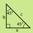 45 45 90 Triangle Calculator-APK