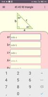 45 45 90 Triangle स्क्रीनशॉट 1