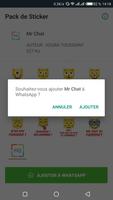 Mr Chat Pack de Sticker pour GB تصوير الشاشة 2