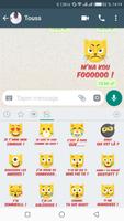 Mr Chat Pack de Sticker pour GB تصوير الشاشة 3